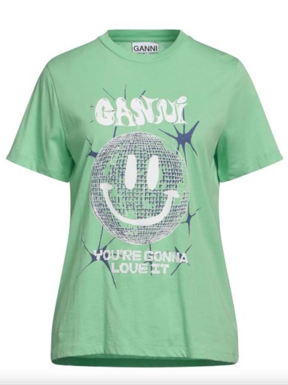 Ganni Disco Smile T-shirt